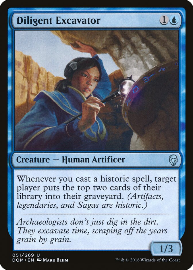 Diligent Excavator - (Foil): Dominaria