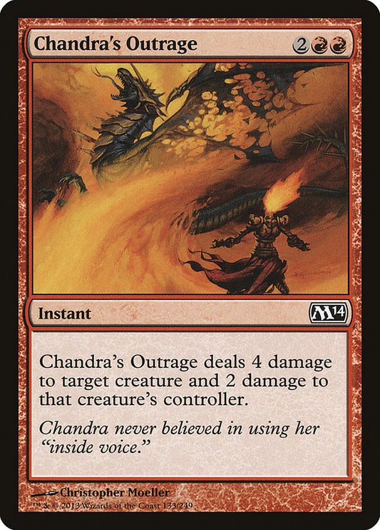 Chandra's Outrage: Magic 2014