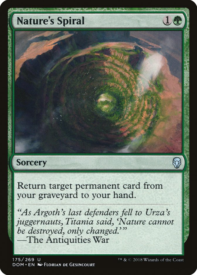 Nature's Spiral - (Foil): Dominaria
