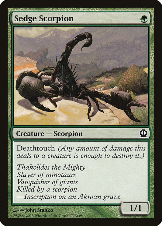 Sedge Scorpion: Theros
