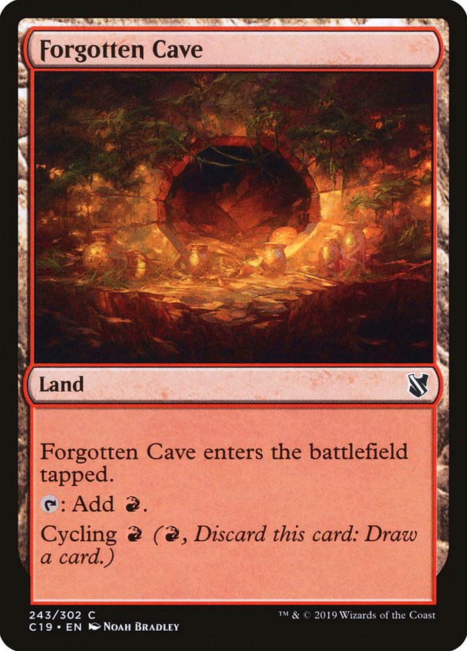 Forgotten Cave: Commander 2019