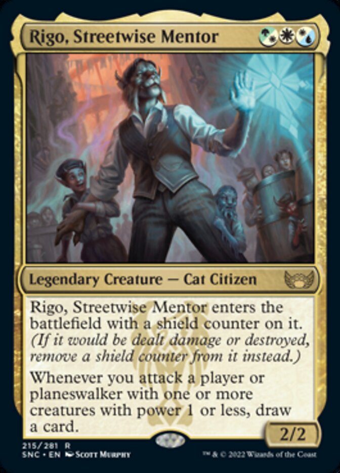 Rigo, Streetwise Mentor - (Foil): Streets of New Capenna