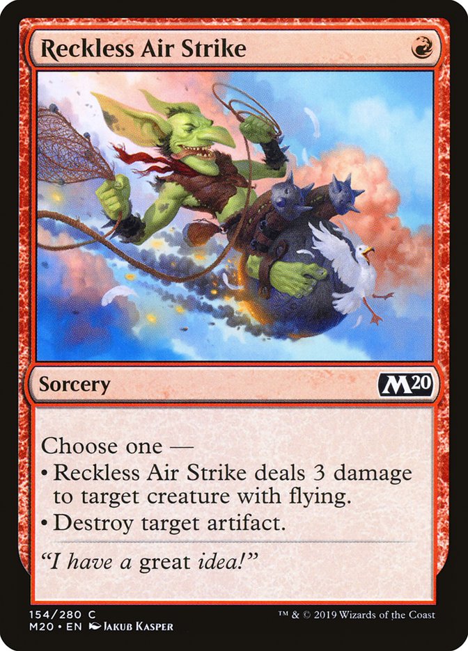 Reckless Air Strike: Core Set 2020