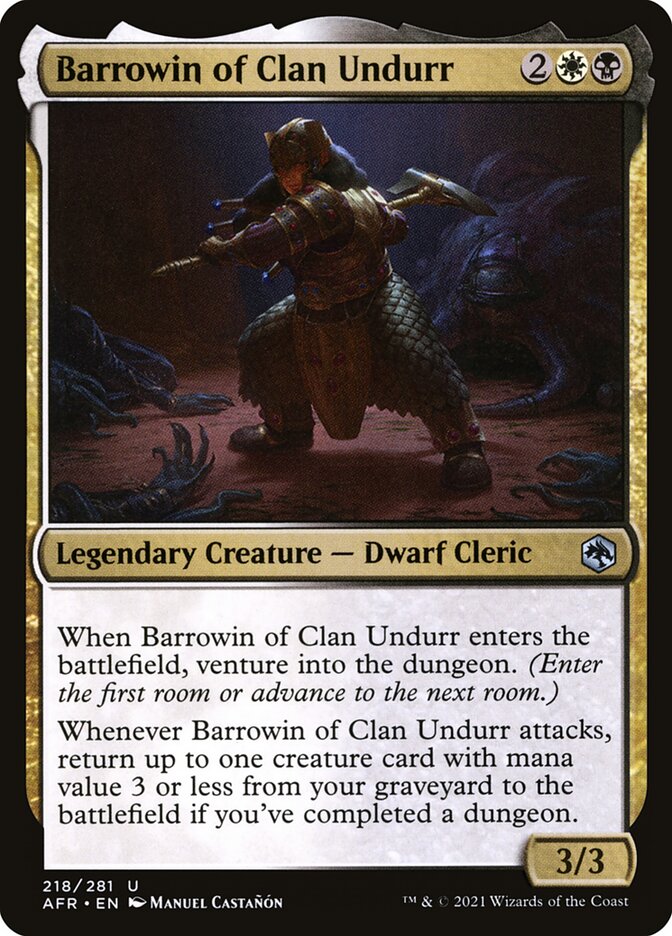 Barrowin of Clan Undurr - (Foil): Adventures in the Forgotten Realms
