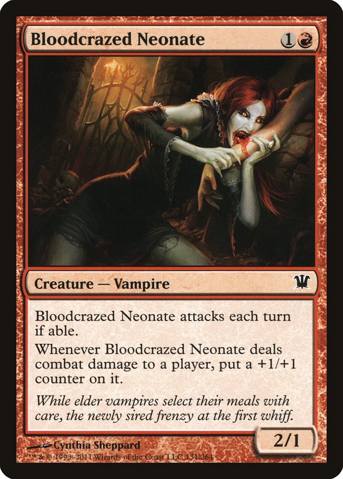 Bloodcrazed Neonate - (Foil): Innistrad