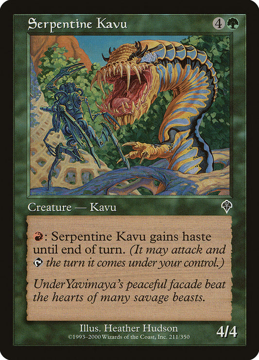 Serpentine Kavu: Invasion