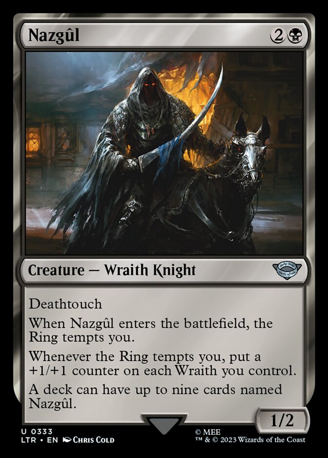Nazgûl - (Foil): The Lord of the Rings: Tales of Middle-earth