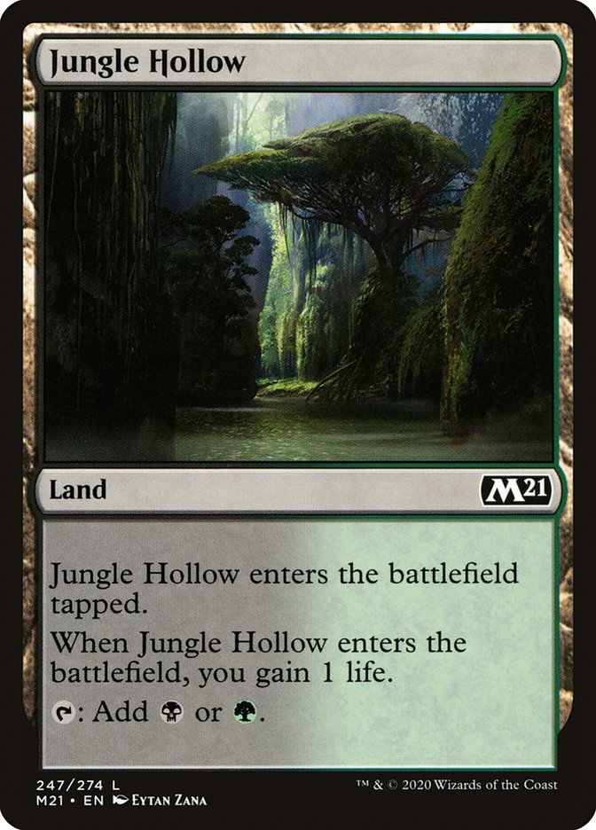 Jungle Hollow - (Foil): Core Set 2021