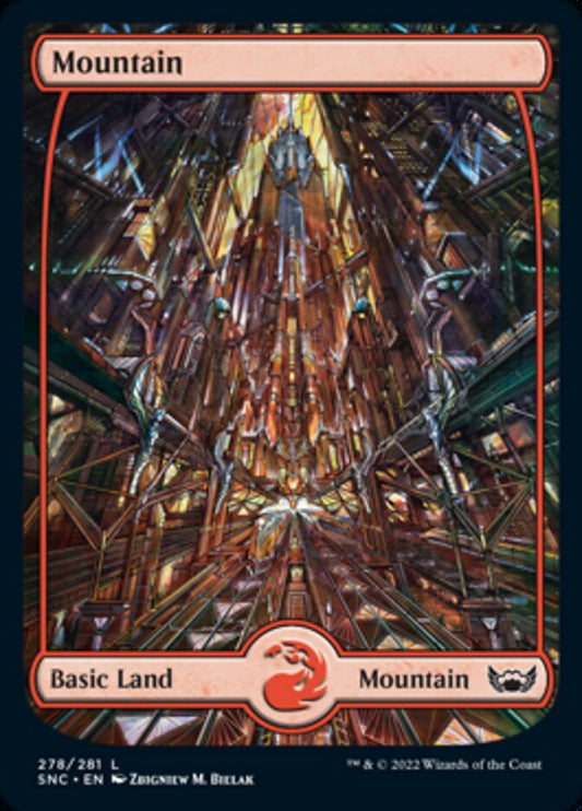 Mountain (#278) (Full Art): Streets of New Capenna