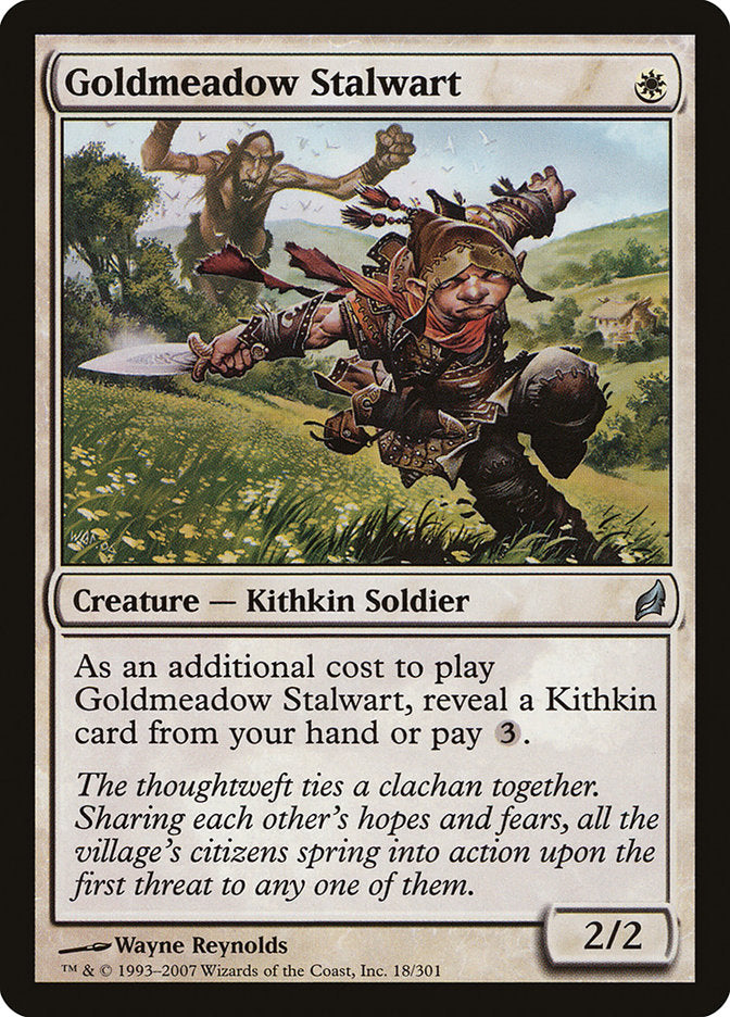 Goldmeadow Stalwart - (Foil): Lorwyn