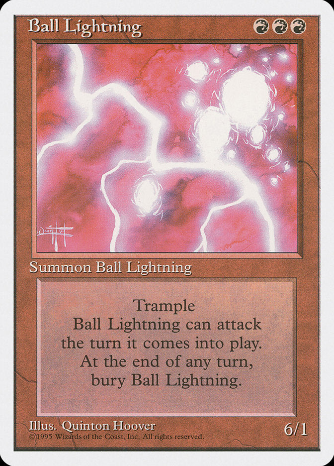 Ball Lightning: Fourth Edition