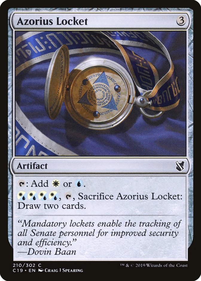 Azorius Locket: Commander 2019