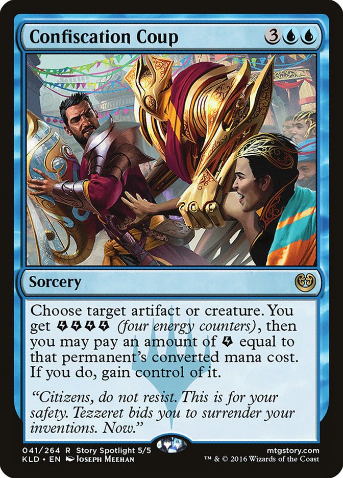 Confiscation Coup - (Foil): Kaladesh