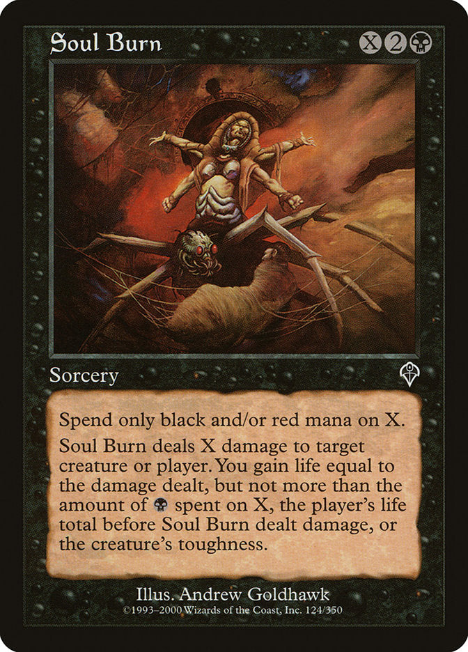 Soul Burn - (Foil): Invasion