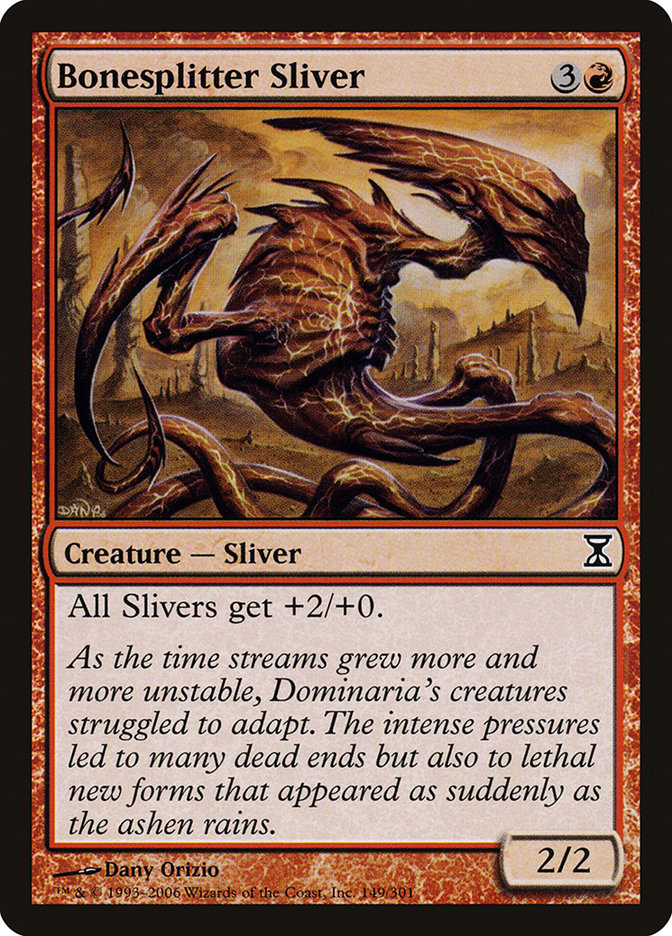 Bonesplitter Sliver: Time Spiral