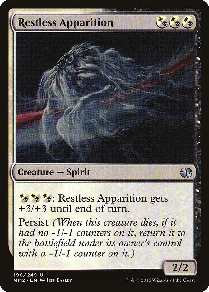 Restless Apparition: Modern Masters 2015