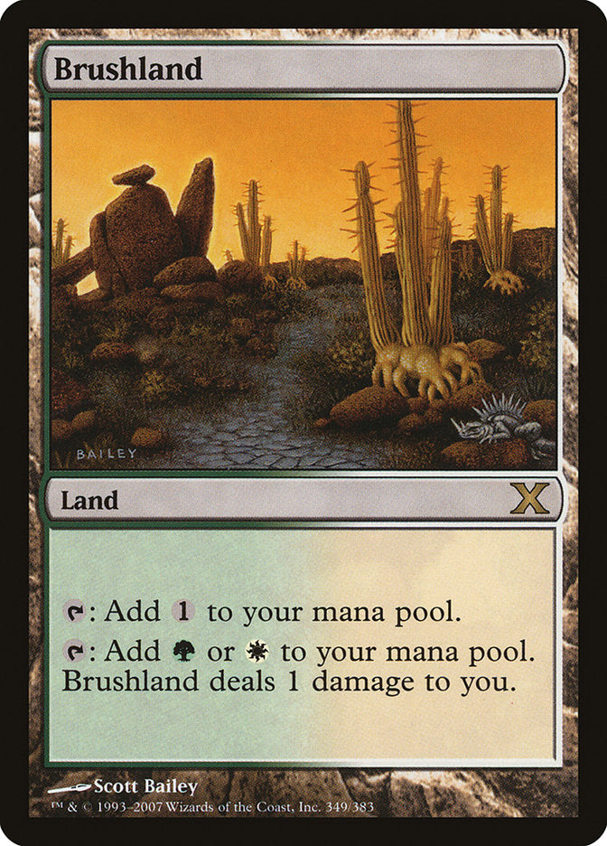 Brushland - (Foil): Tenth Edition