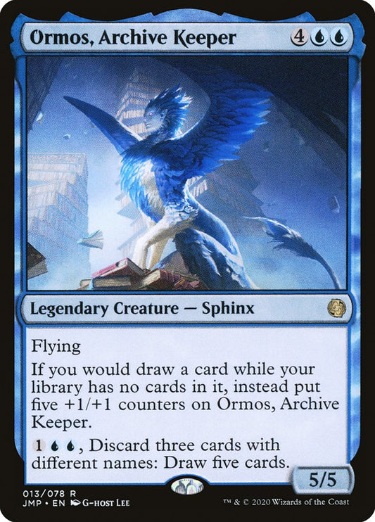 Ormos, Archive Keeper: Jumpstart