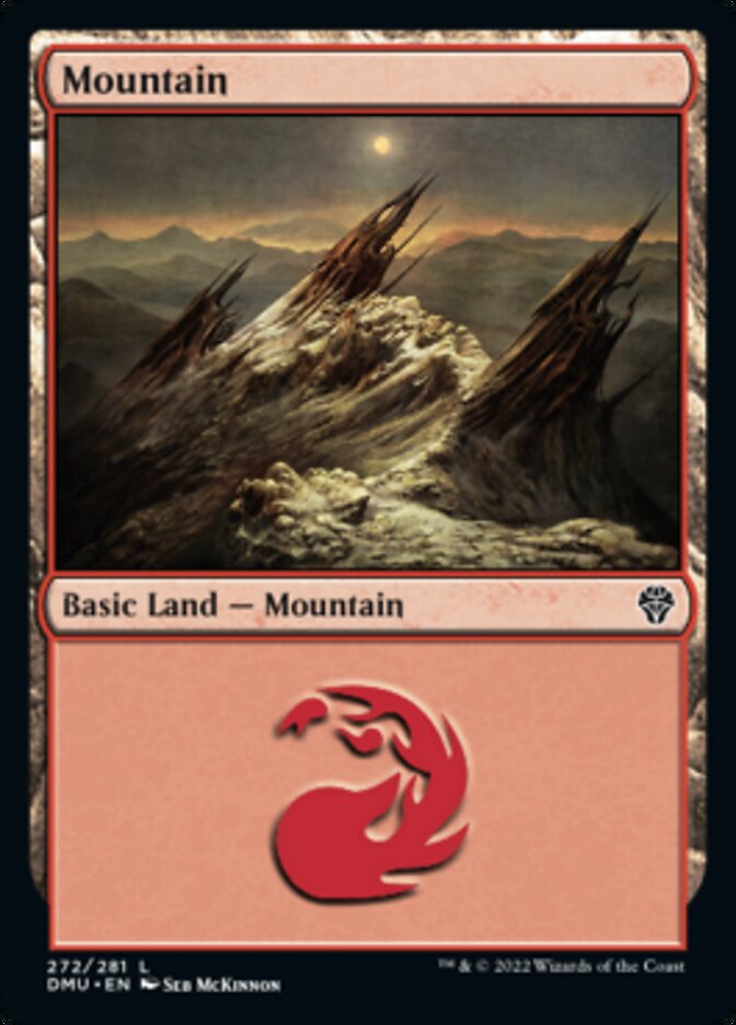 Mountain (#272) - (Foil): Dominaria United
