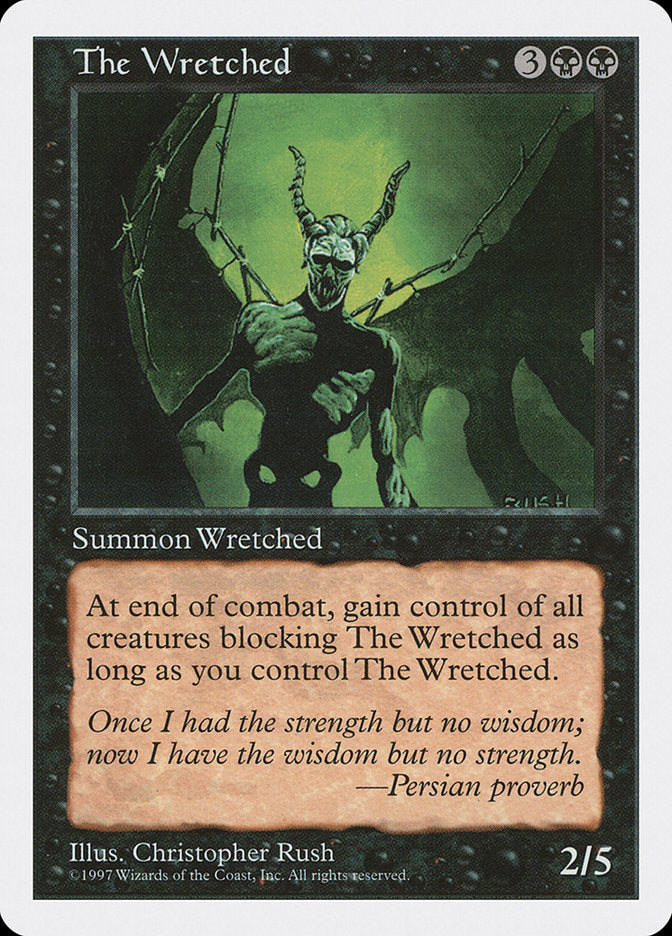 The Wretched: Fifth Edition