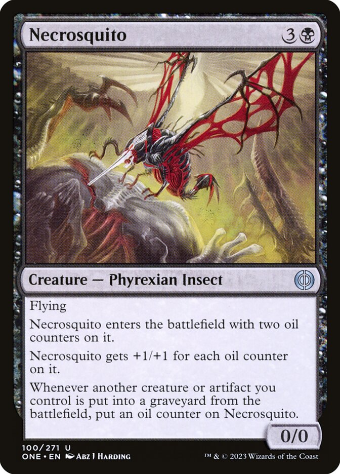 Necrosquito - (Foil): Phyrexia: All Will Be One