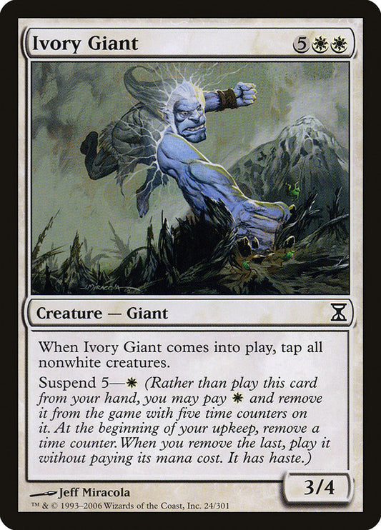 Ivory Giant: Time Spiral