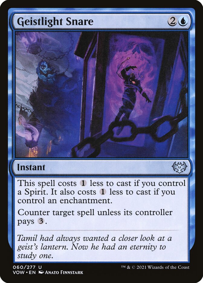 Geistlight Snare - (Foil): Innistrad: Crimson Vow