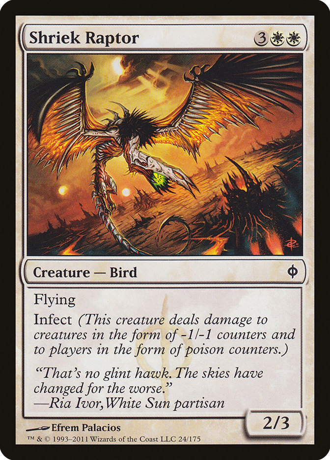 Shriek Raptor: New Phyrexia