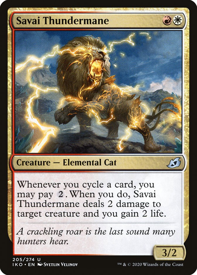 Savai Thundermane - (Foil): Ikoria: Lair of Behemoths