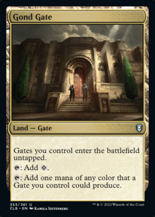 Gond Gate - (Foil): Commander Legends: Battle for Baldur's Gate