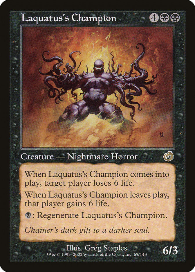 Laquatus's Champion: Torment