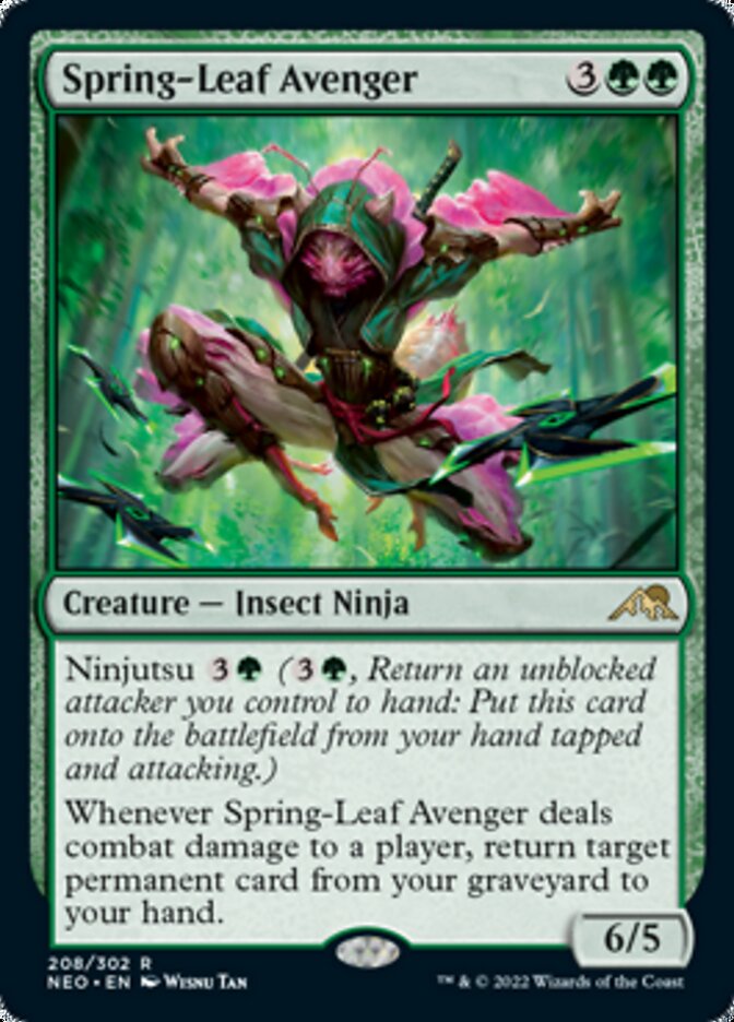 Spring-Leaf Avenger: Kamigawa: Neon Dynasty