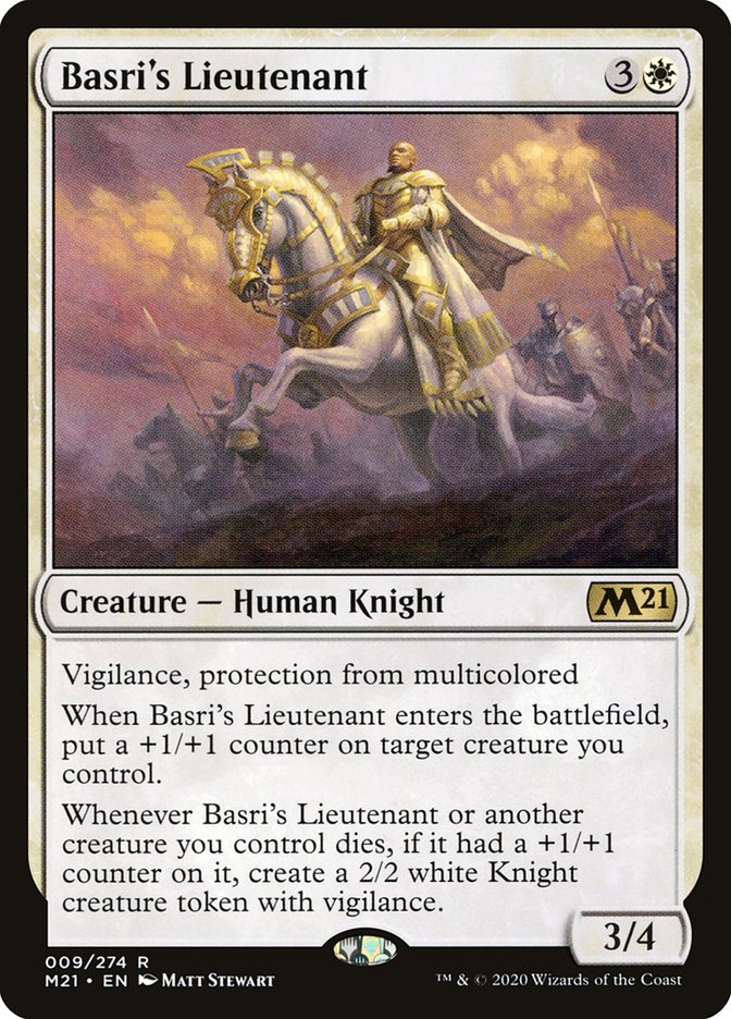 Basri's Lieutenant - (Foil): Core Set 2021