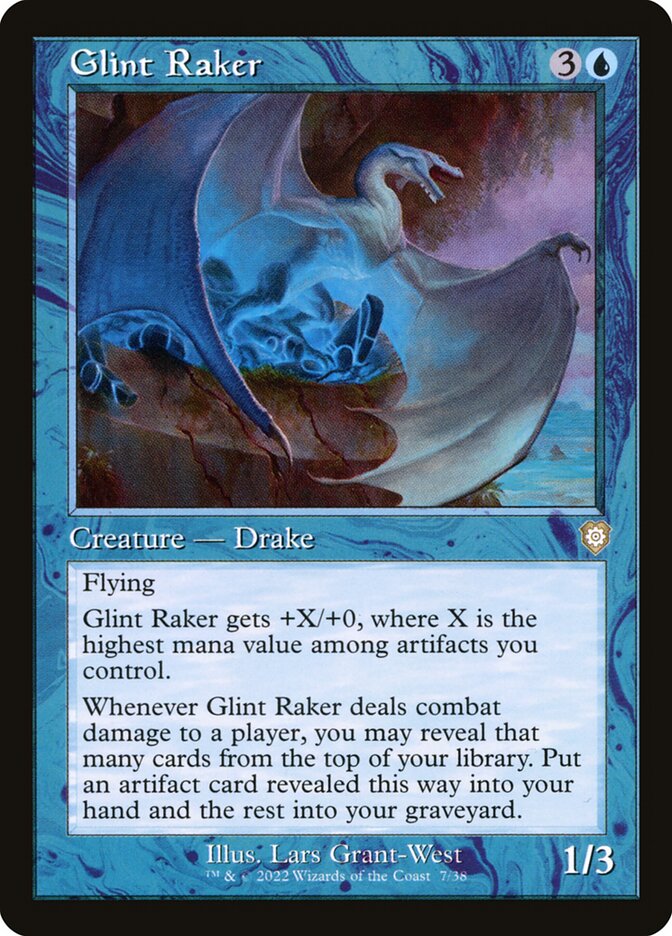 Glint Raker (Retro Frame): The Brothers' War Commander