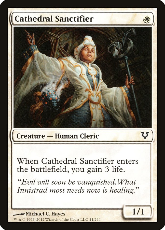 Cathedral Sanctifier - (Foil): Avacyn Restored