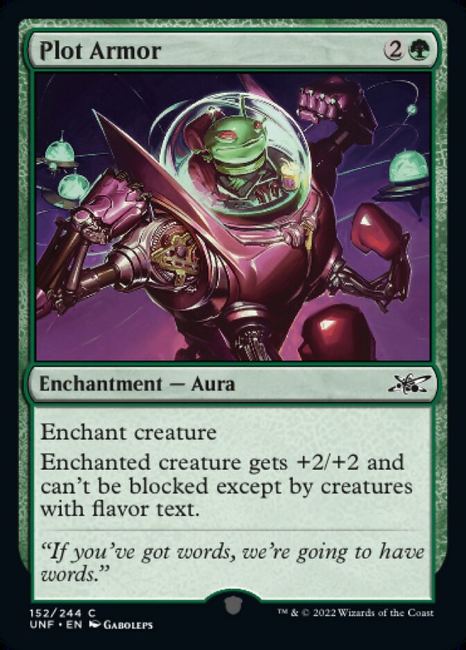Plot Armor - (Foil): Unfinity
