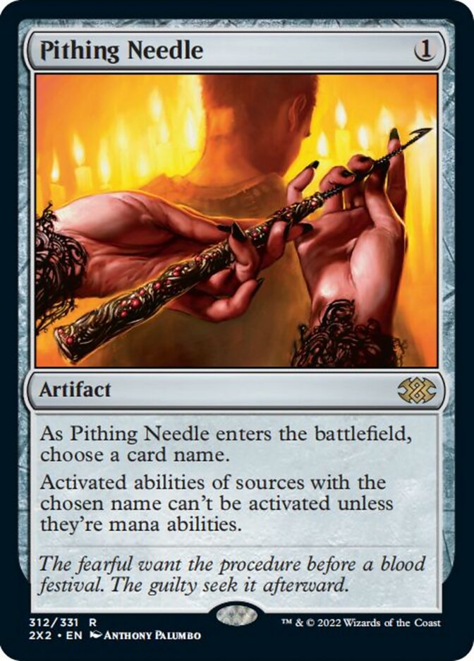 Pithing Needle - (Foil): Double Masters 2022