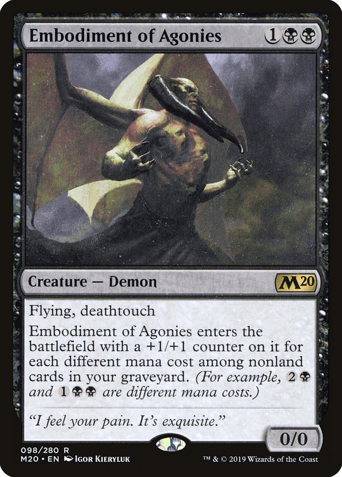Embodiment of Agonies - (Foil): Core Set 2020