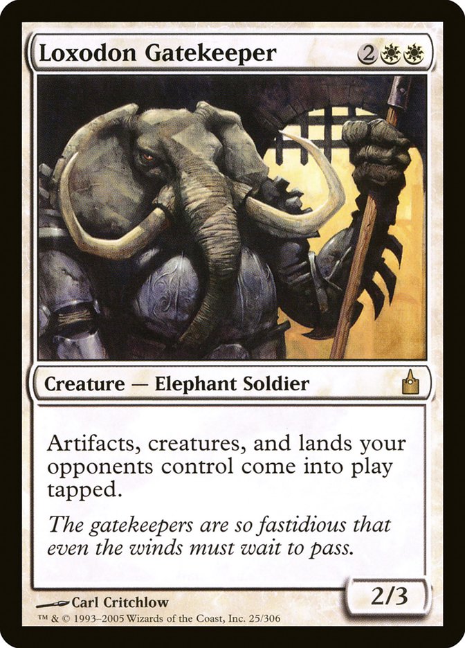 Loxodon Gatekeeper: Ravnica: City of Guilds