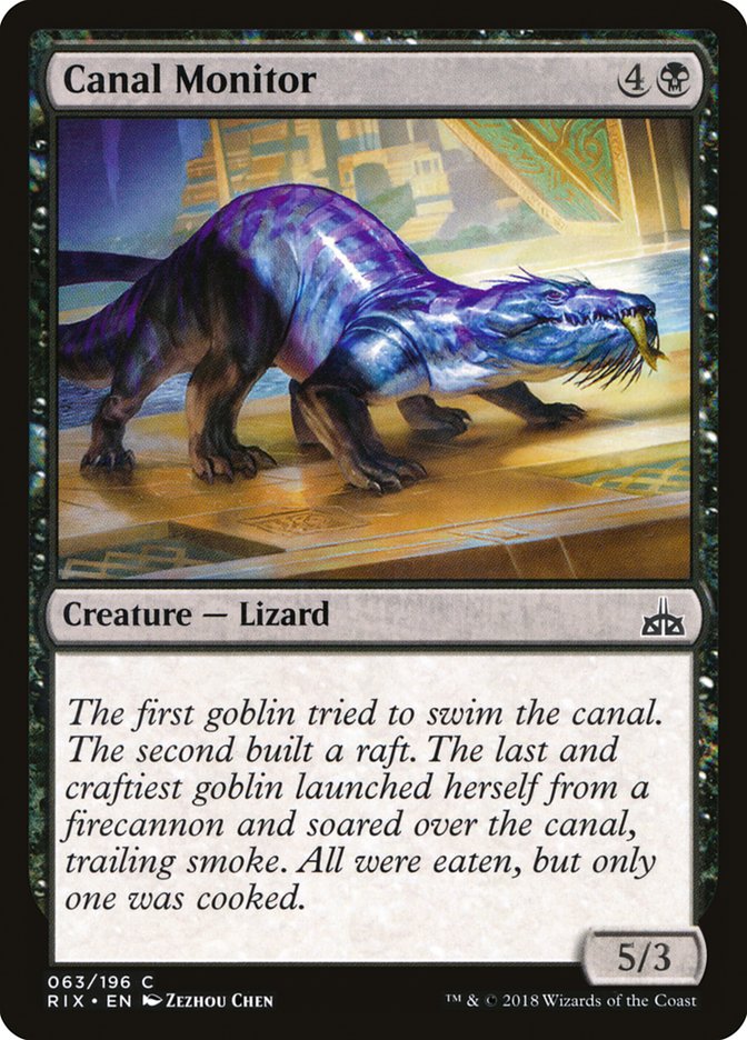 Canal Monitor: Rivals of Ixalan