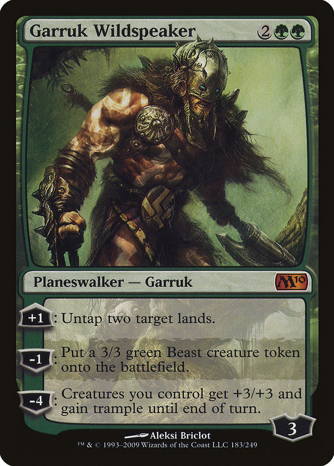 Garruk Wildspeaker: Magic 2010