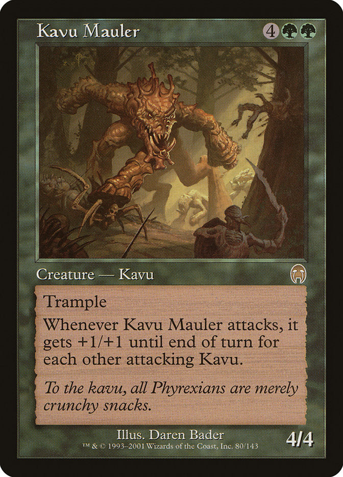 Kavu Mauler - (Foil): Apocalypse