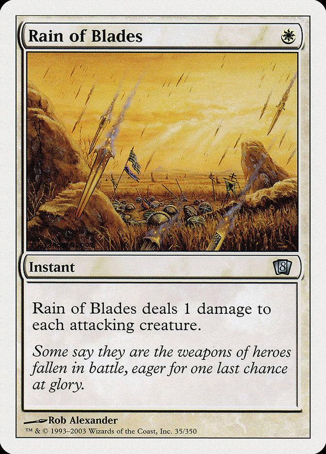 Rain of Blades: Eighth Edition