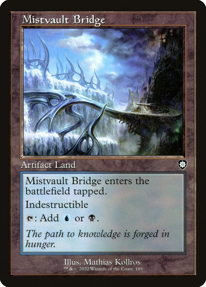 Mistvault Bridge (Retro Frame): The Brothers' War Commander