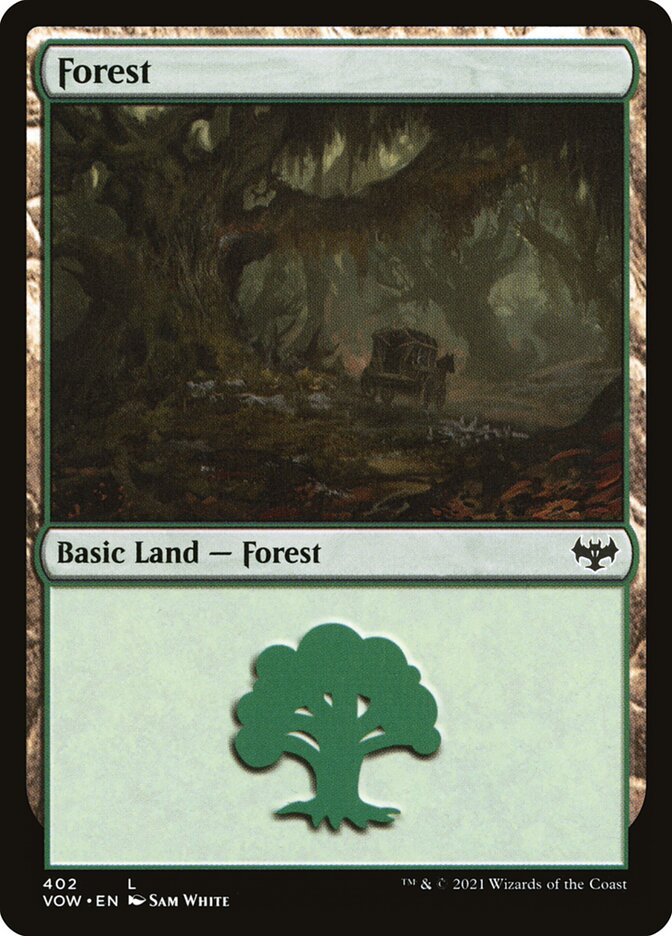 Forest (#402): Innistrad: Crimson Vow
