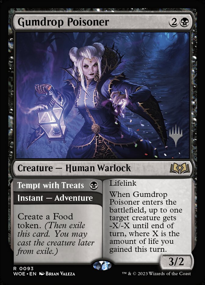 Gumdrop Poisoner // Tempt with Treats: Wilds of Eldraine Promos