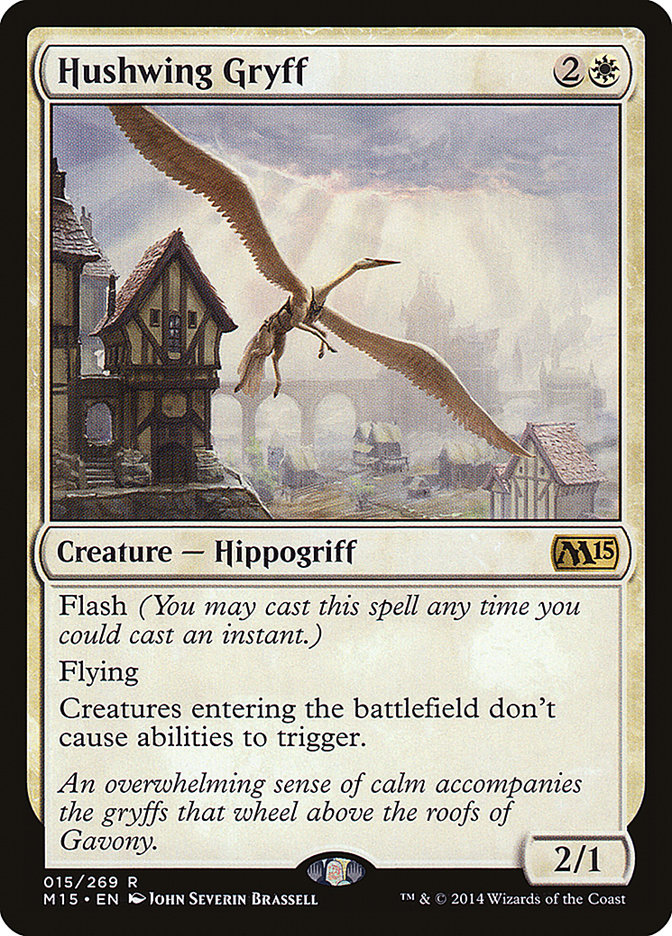 Hushwing Gryff - (Foil): Magic 2015