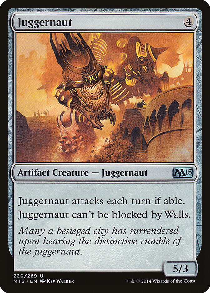 Juggernaut - (Foil): Magic 2015