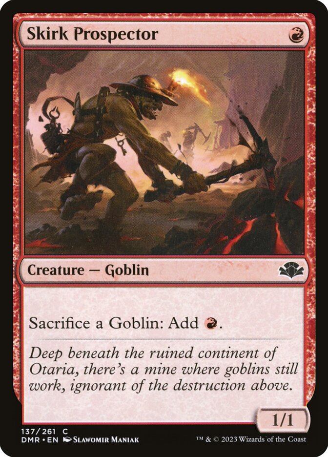 Skirk Prospector - (Foil): Dominaria Remastered