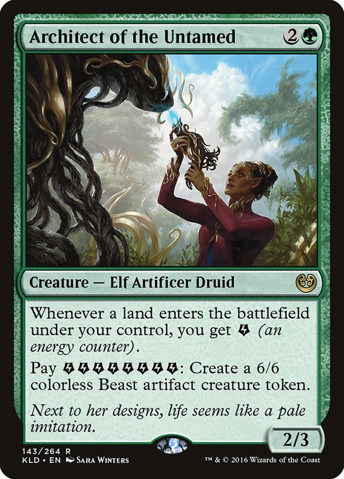 Architect of the Untamed - (Foil): Kaladesh